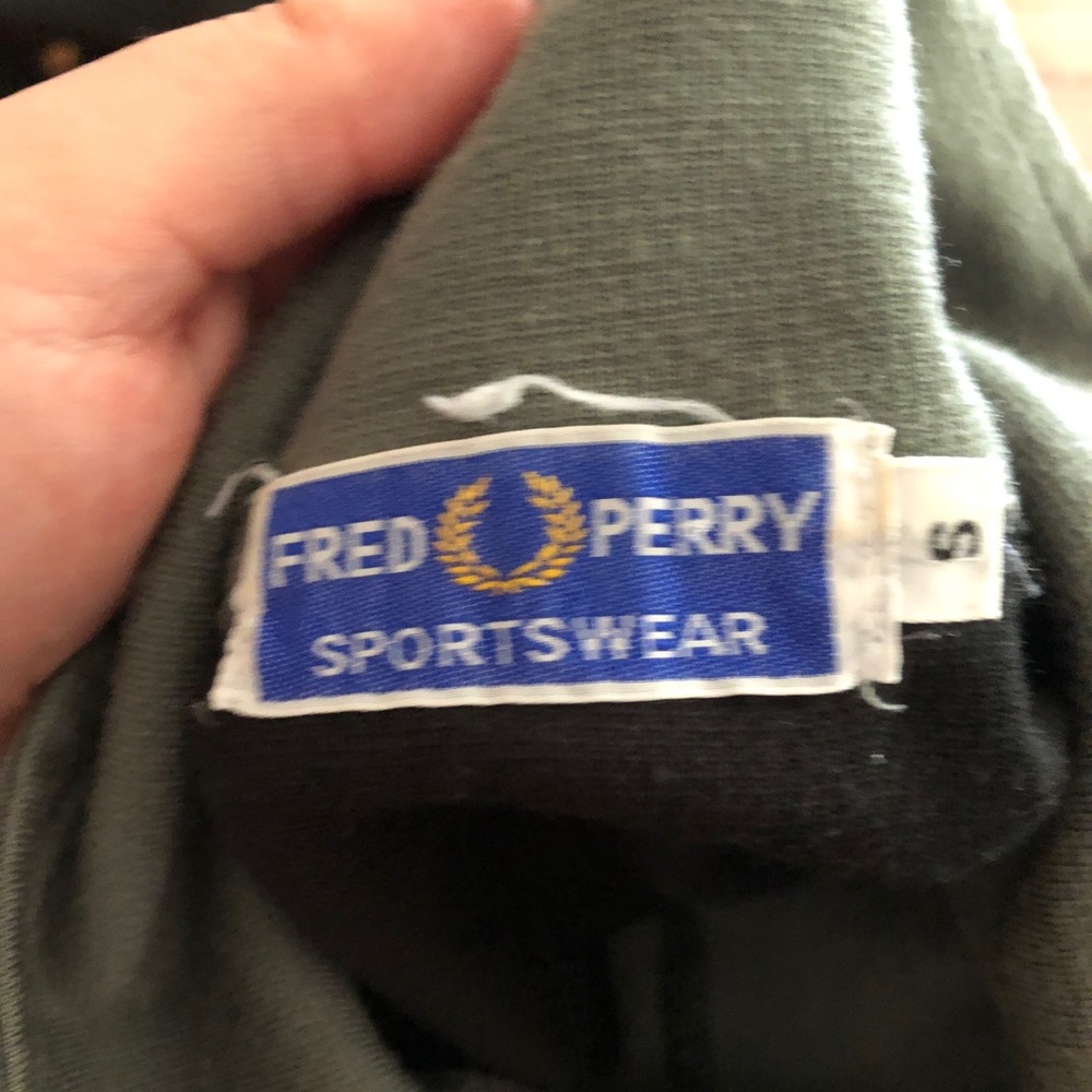 Fred Perry full zip track jacket - Picture 2 of 3